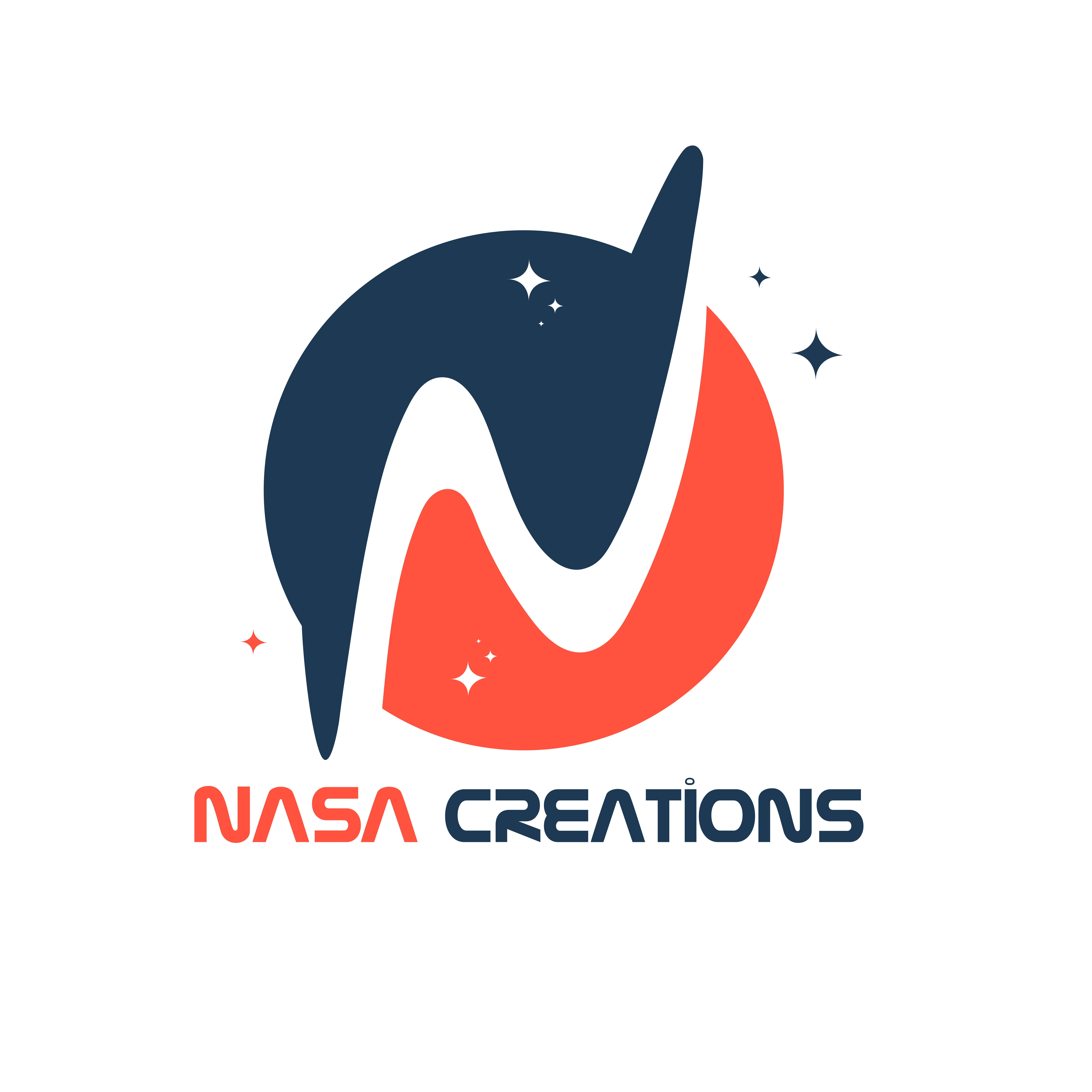 NASA Creations — Modern Celestial Emblem