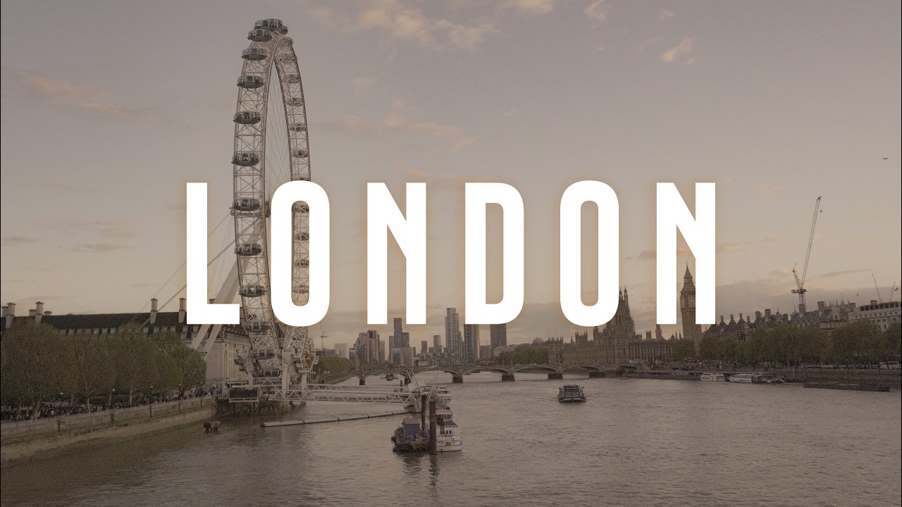 Video preview thumbnail for London Cinematic Vlog 4K